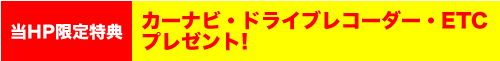当ＨＰ限定特典